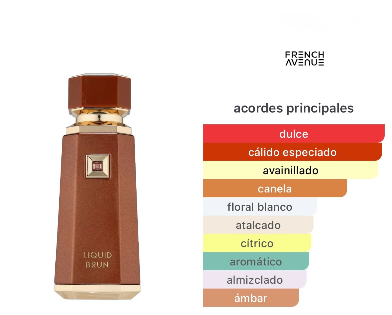 French Avenue Liquid Brun